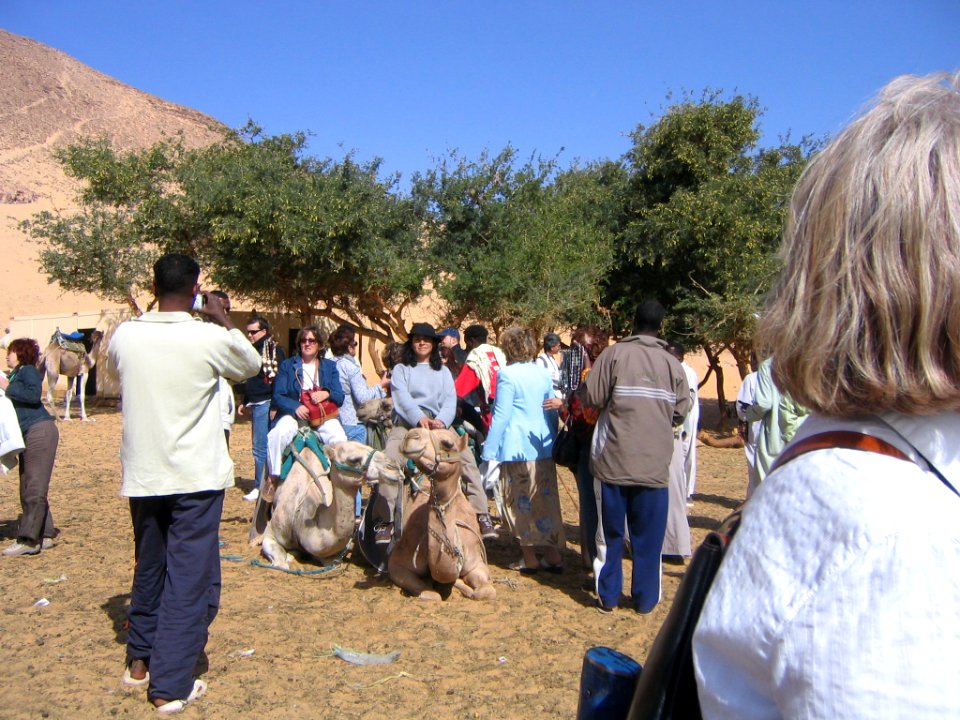 Visita a un pueblo nubio