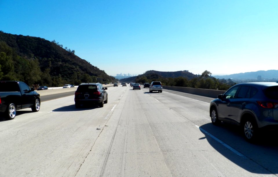 Over the hill to LA
