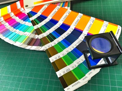 Color pantone design photo