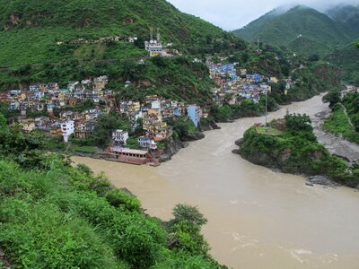 Bhagirathi alaknanda ganges photo