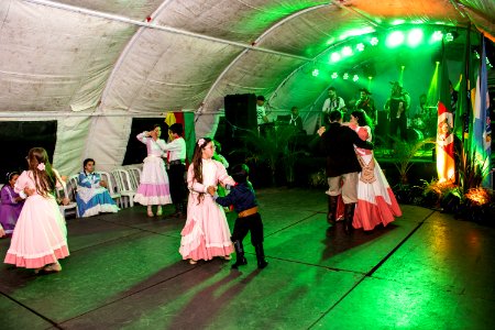 19.09.2019 - Vice-prefeito Idemar Barz prestigia show do grupo Querência - Foto Michel Corvello
