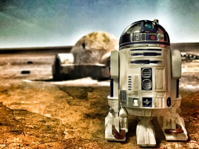 Little robot little toy object
