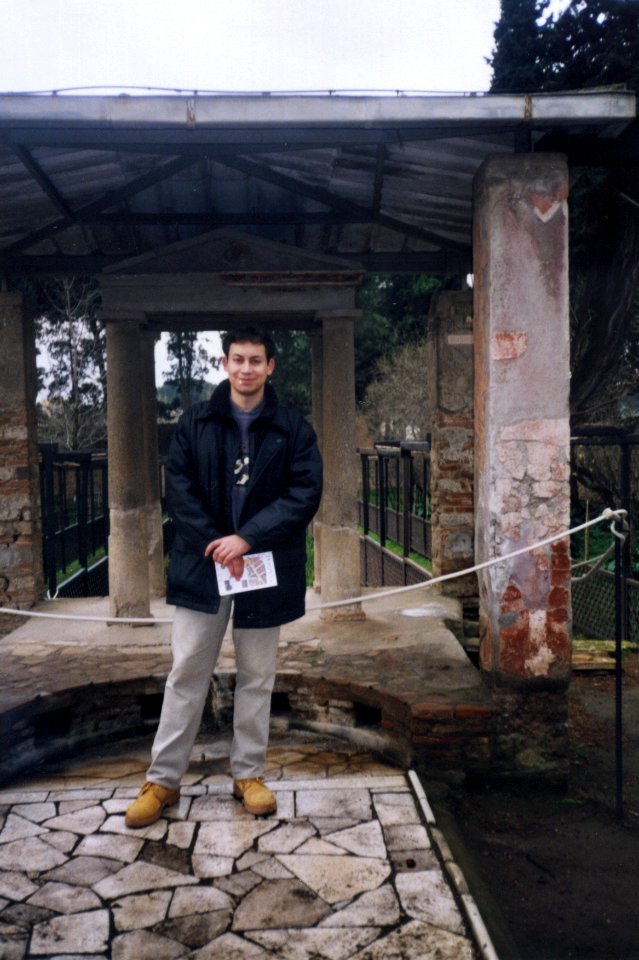 Ruinas de casa de Pompeya