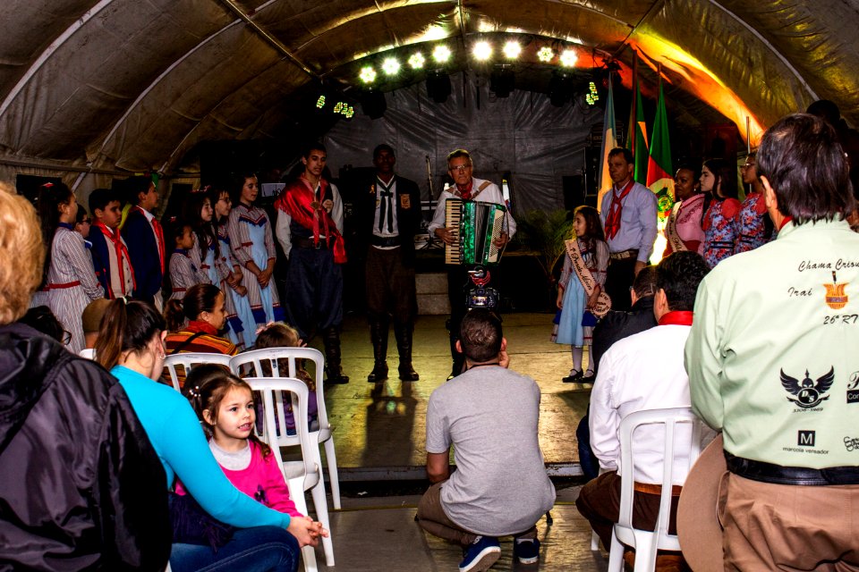 18.09.2019 - Vice-prefeito Idemar Barz prestigia ronda dos CTGs Os Farrapos, Cancela Grande e União Gaúcha - Foto Michel Corvello