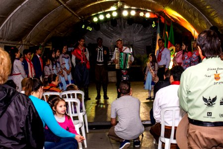 18.09.2019 - Vice-prefeito Idemar Barz prestigia ronda dos CTGs Os Farrapos, Cancela Grande e União Gaúcha - Foto Michel Corvello