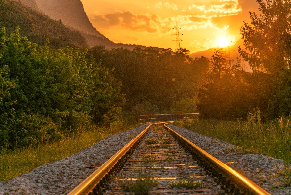 Railroad travel railway