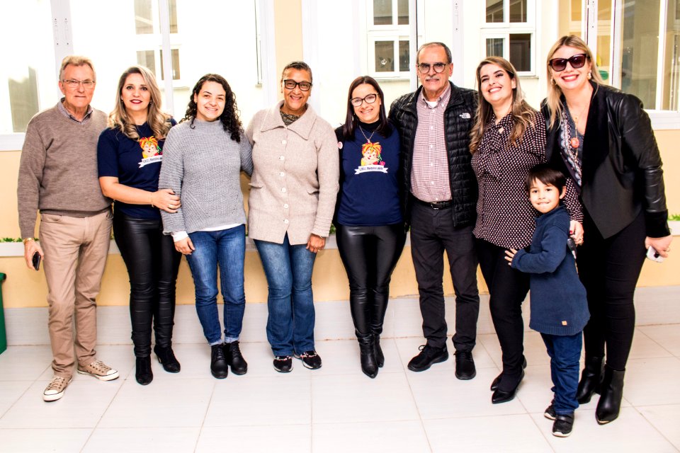13.09.2019 - Vice-prefeito Idemar Barz prestigia aniversário de 20 anos da Emei Monteiro Lobato - Foto Michel Corvello