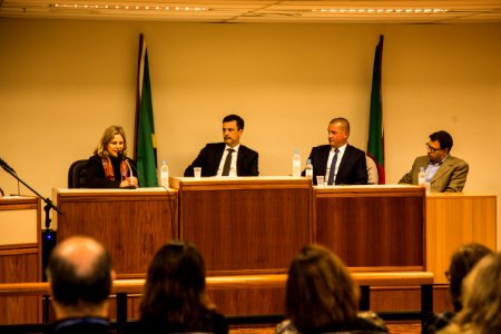 16.09.2019 - Prefeita Paula Mascarenhas participa da solenidade de Instalação das Centrais de Cumprimento Cartorário(CCC) e de Atendimento ao Público (CAP) - Foto: Gustavo Vara