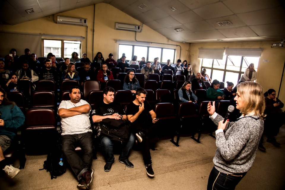 13.09.2019 - Prefeita Paula Mascarenhas realiza palestra na Semana Acadêmica do curso de Gestão Pública - Foto: Gustavo Vara