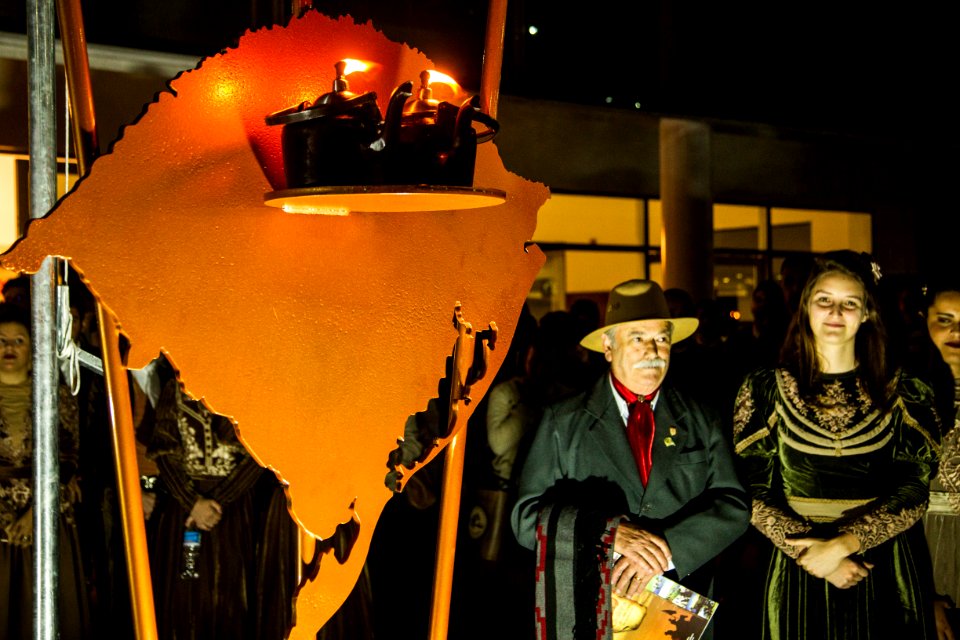 14.09.2019 - Vice prefeito Idemar Barz participa da abertura da Semana Farroupilha no Shopping Pelotas - Foto: Gustavo Vara