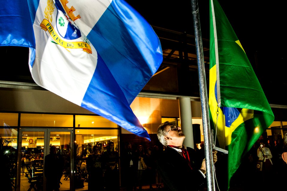 14.09.2019 - Vice prefeito Idemar Barz participa da abertura da Semana Farroupilha no Shopping Pelotas - Foto: Gustavo Vara
