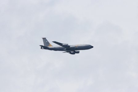 Unknown military cargo plane, Lake St. Clair, 3 May 2013