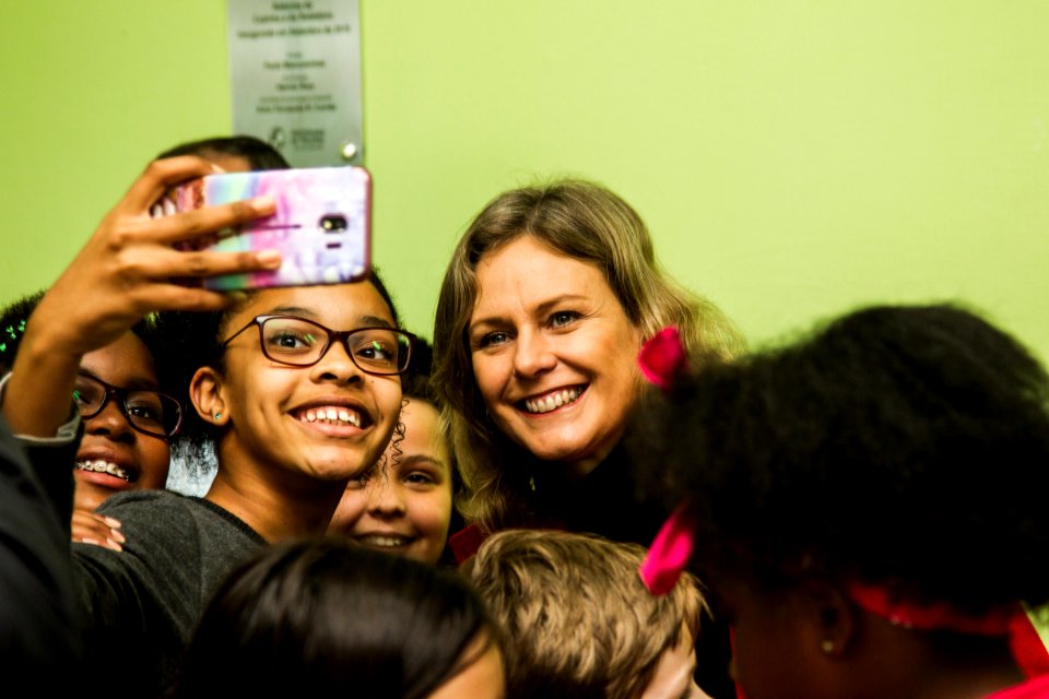 12.09.2019 - Prefeita Paula Mascarenhas realiza a entrega das obras do refeitório e cozinha do Colégio Pelotense - Foto: Gustavo Vara