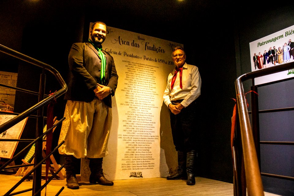 07.09.2019 - Vice-prefeito Idemar Barz prestigia lançamento do Museu e Espaço União Gaúcha - Foto Michel Corvello