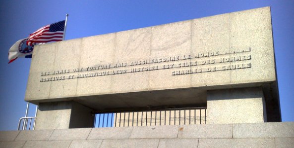 Omaha Beach Memorial , Vierville-sur-Mer, Normandie , France