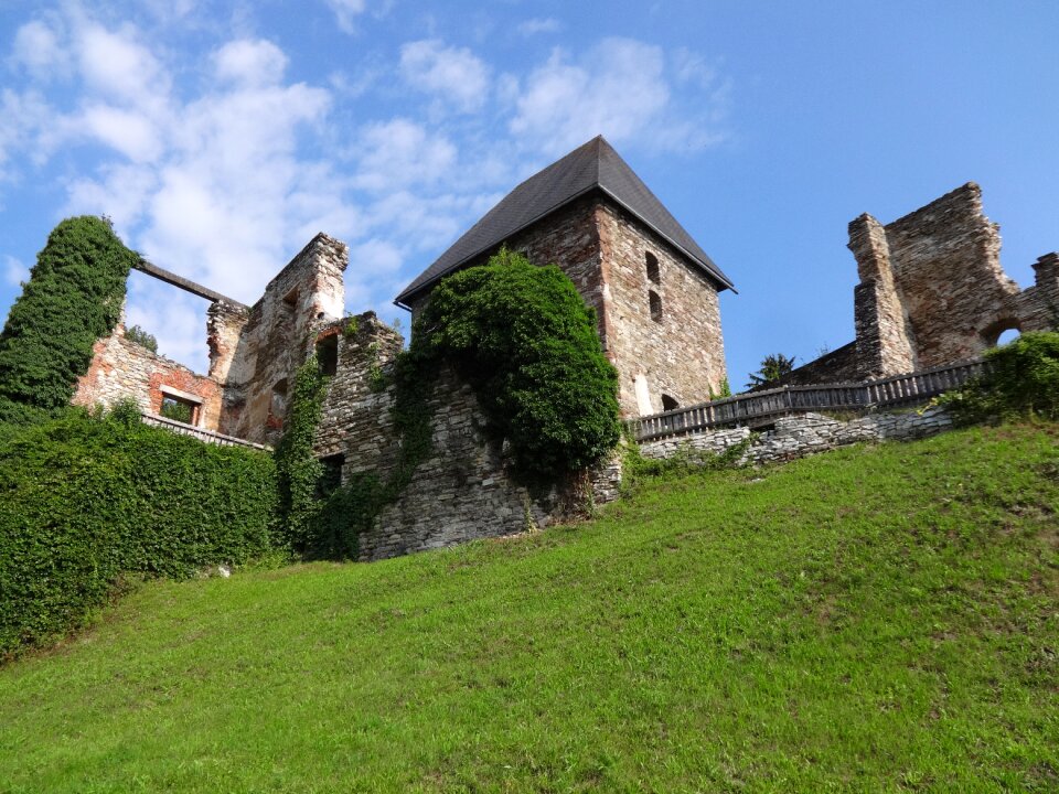 Austria castle landscape