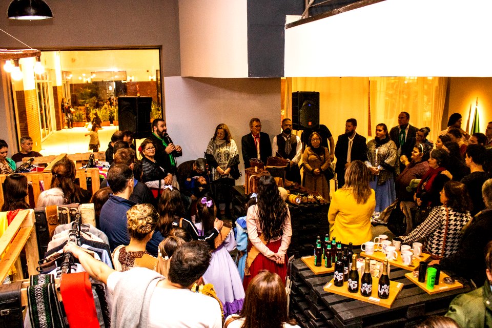 07.09.2019 - Vice-prefeito Idemar Barz prestigia lançamento do Museu e Espaço União Gaúcha - Foto Michel Corvello