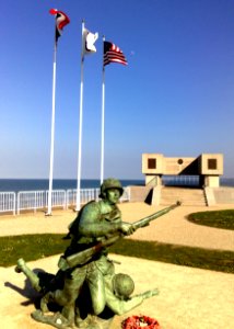 Omaha Beach Memorial , Vierville-sur-Mer, Normandie , France