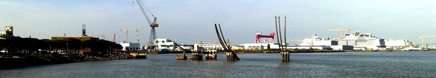 STX Shipyard , Saint Nazaire , Pays de la Loire , France
