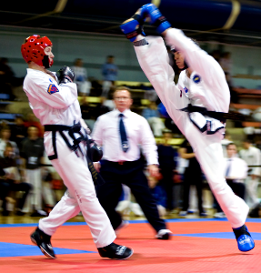 Shane Black Downward Kick