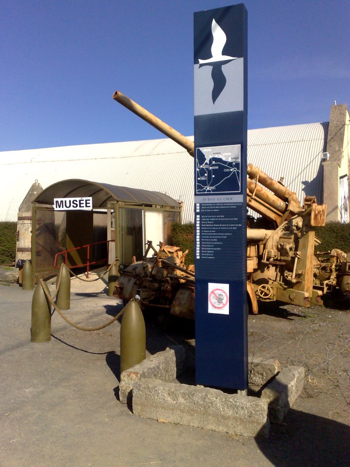 Musee D-Day Omaha , Route de Grandcamp, Vierville-sur-Mer, Normandie , France