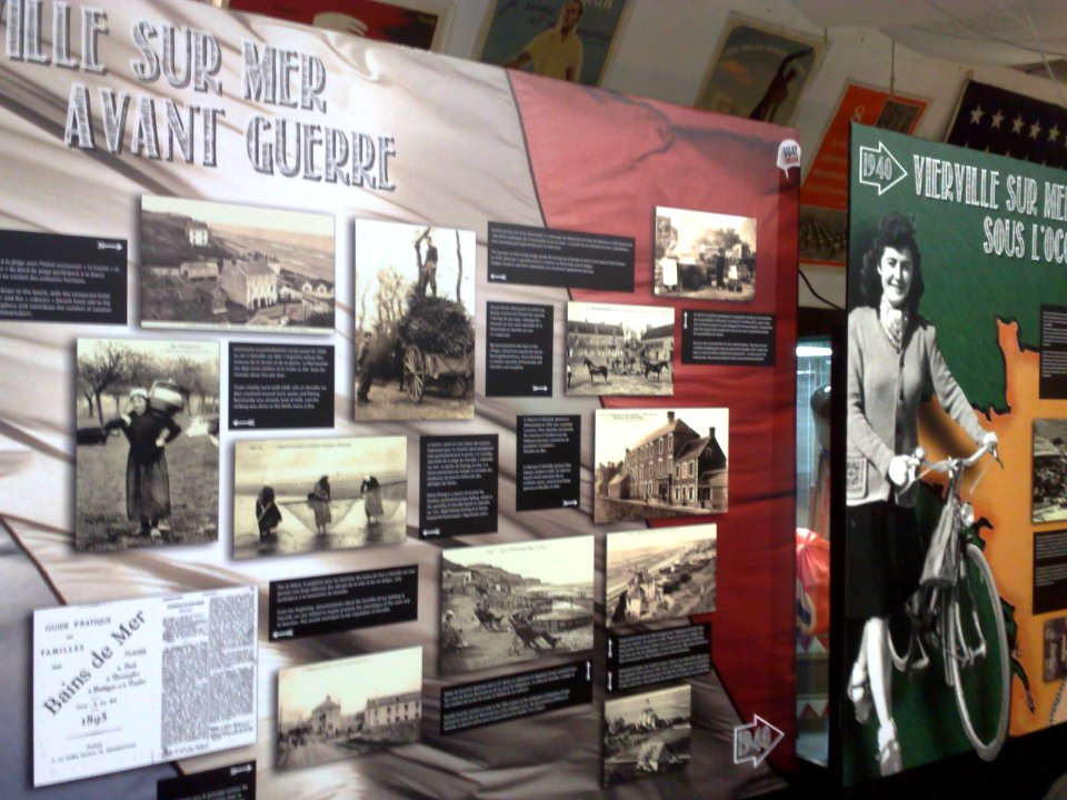 Musee D-Day Omaha , Route de Grandcamp, Vierville-sur-Mer, Normandie , France