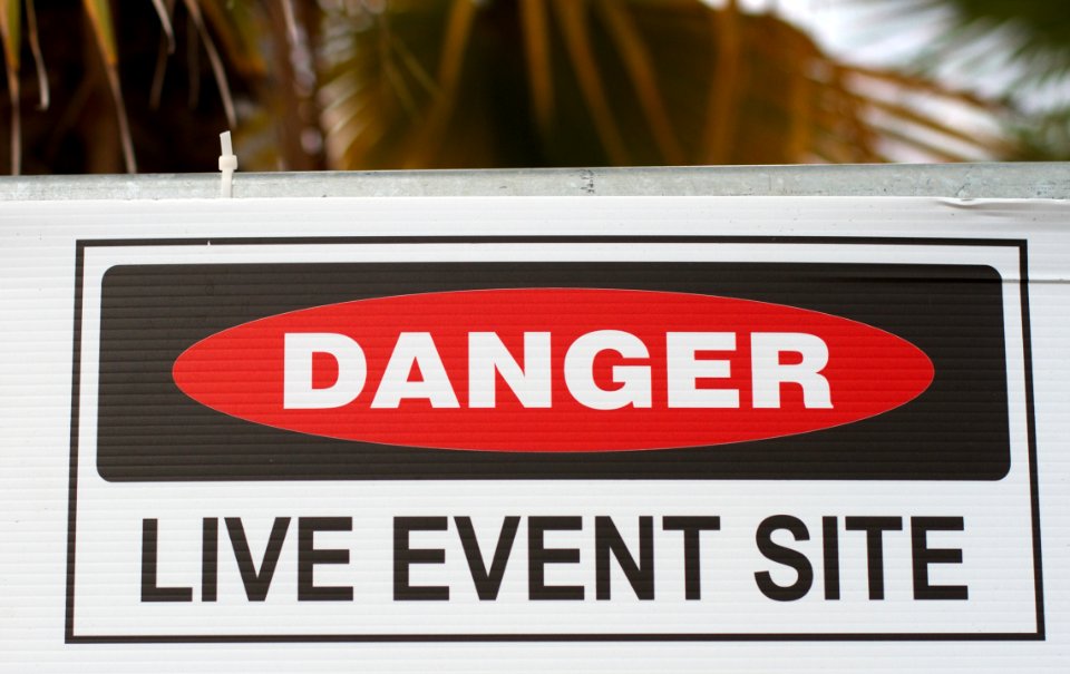 For the Next Time I Run a Live  Event