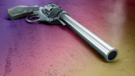 Pistol hand gun weapon photo