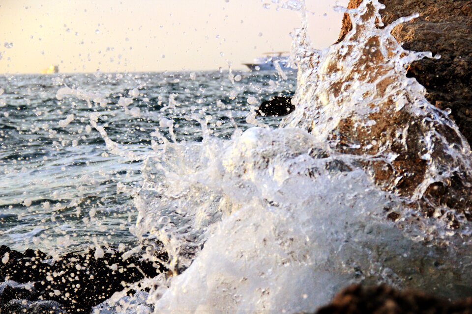 Cliffs sea coast