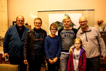 03.09.2019 - Vice-prefeito recebe visita do pastor Volker Beba de Luxemburgo - Foto Michel Corvello