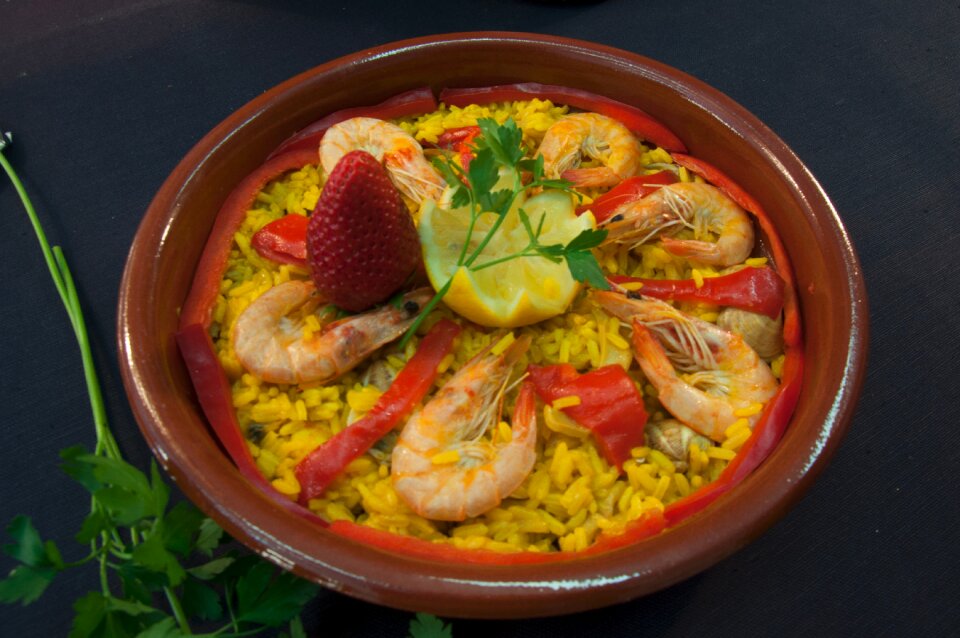 Food rice spanish food