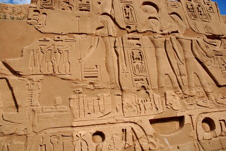 Luxor karnak temple photo