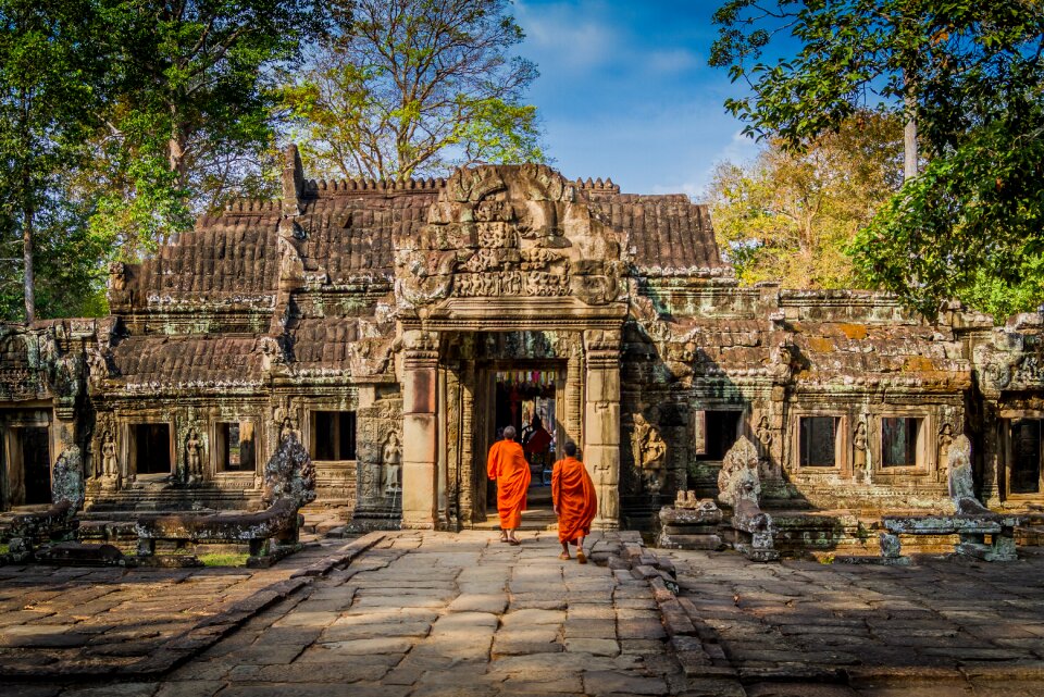 Old asia architecture