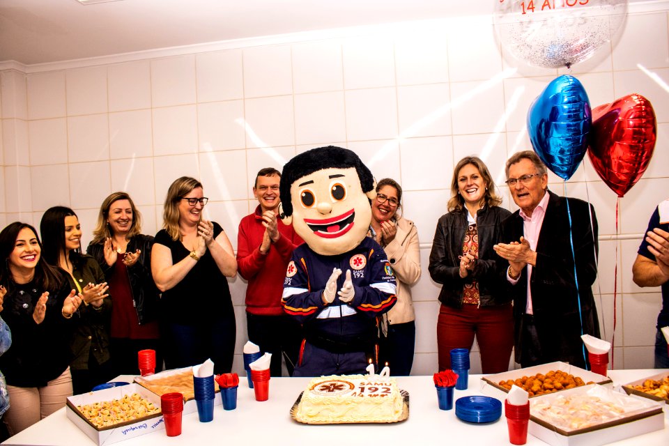27.08.2019 - Prefeita Paula Mascarenhas prestigia os 14 anos do Samu - Foto Michel Corvello