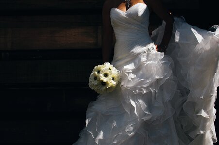 Bridal gown dress photo