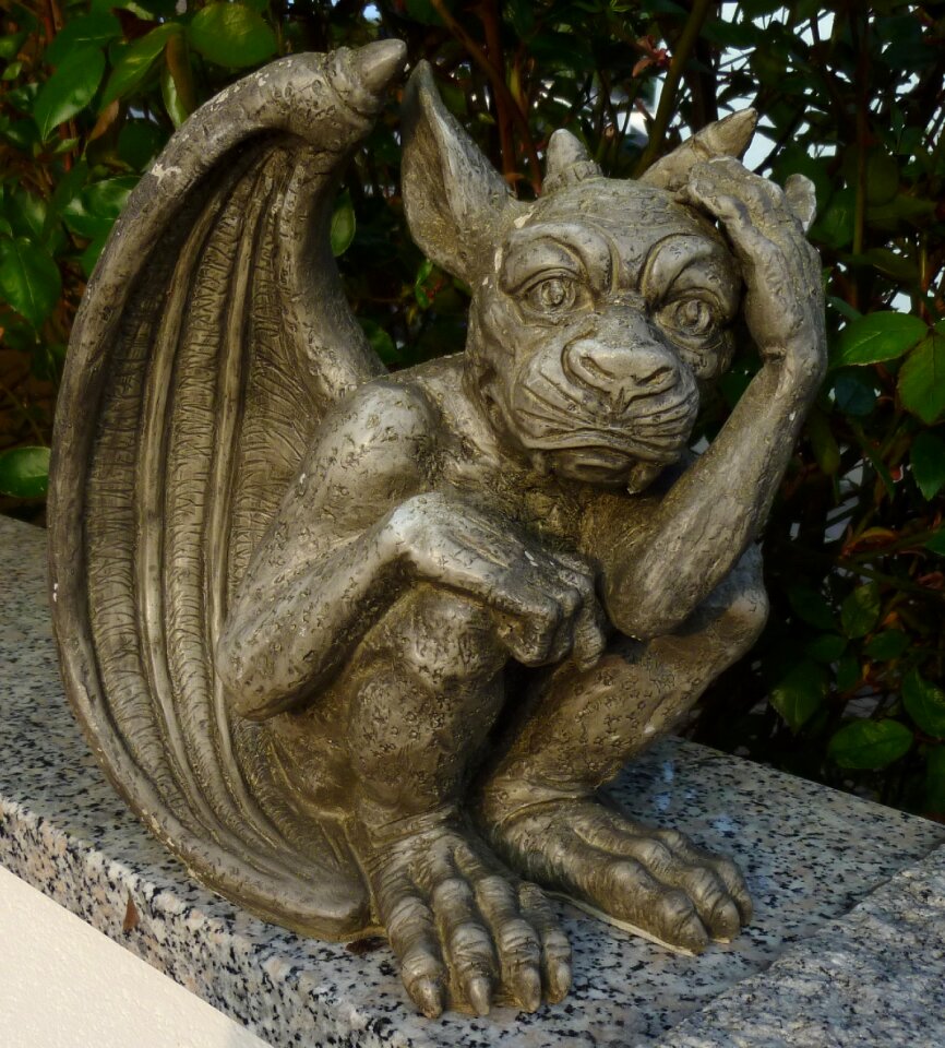 Pondering thinking dragon