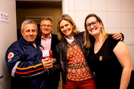 27.08.2019 - Prefeita Paula Mascarenhas prestigia os 14 anos do Samu - Foto Michel Corvello