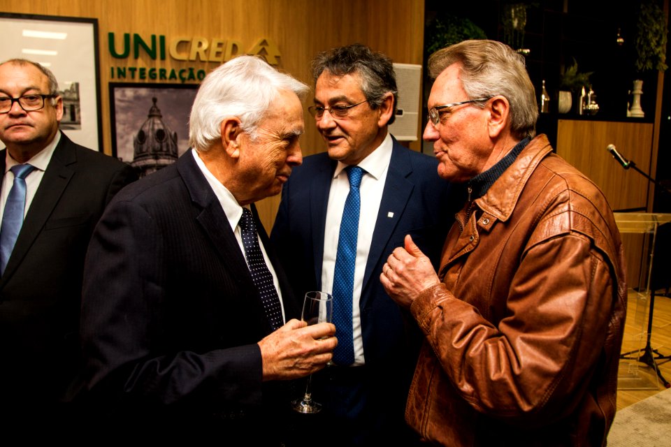 23.08.2019 - Vice prefeito Idemar Barz participa da inauguração da Unicred Integração - Foto: Gustavo Vara