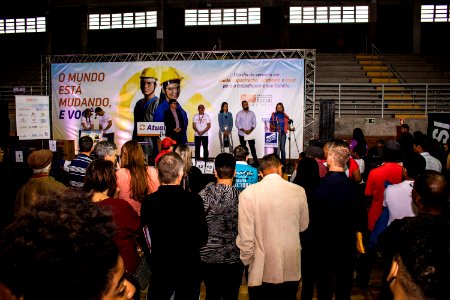 17.08.2019 - Prefeita Paula Mascarenhas prestigia Dia Nacional da Construção Social, organizado pelo Sinduscon Pelotas - Foto Michel Corvello