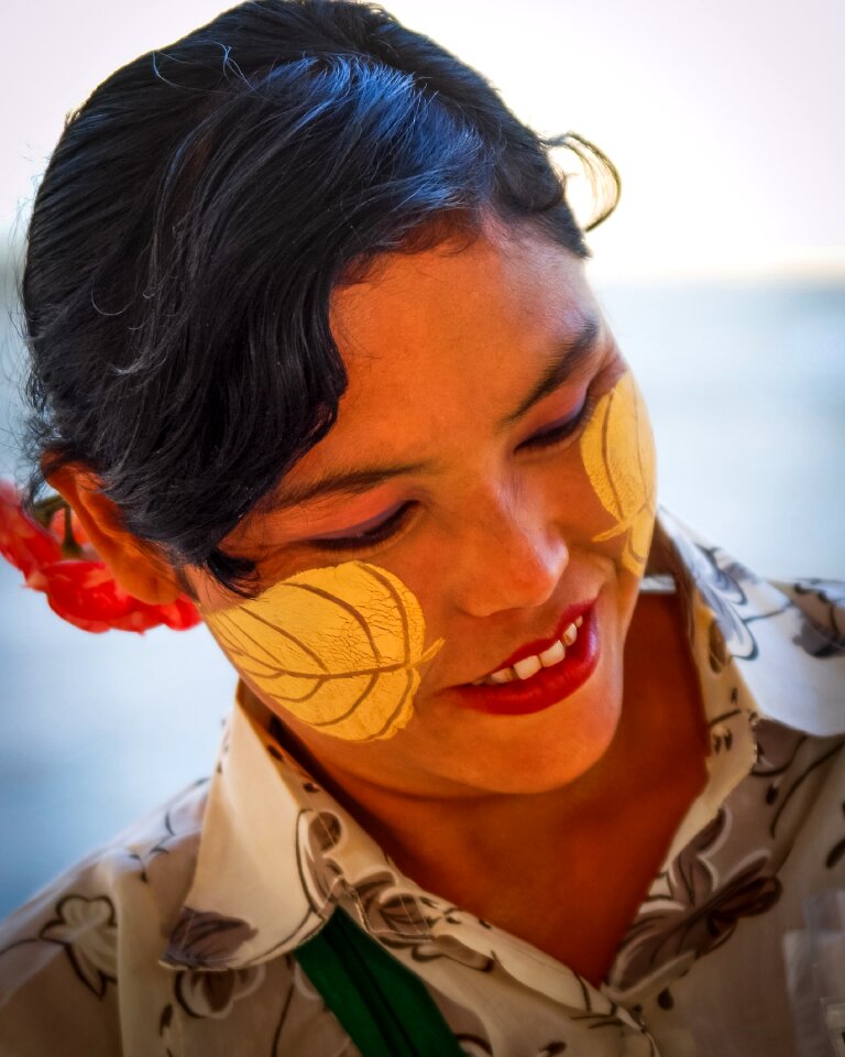 Asia portrait happy