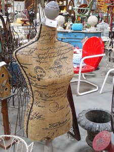 Retro vintage garment