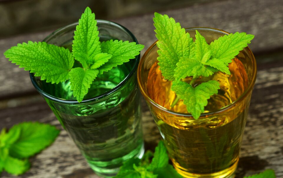 Lemonade glasses refreshment