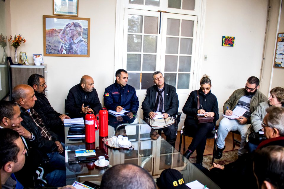 13.08.2019 - Vice-prefeito Idemar Barz em reunião com Entidades e Instituições para tratar do desfile da Semana Farroupilha - Foto Michel Corvello