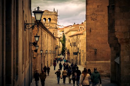 Calle de la Compañía, en Salamanca photo