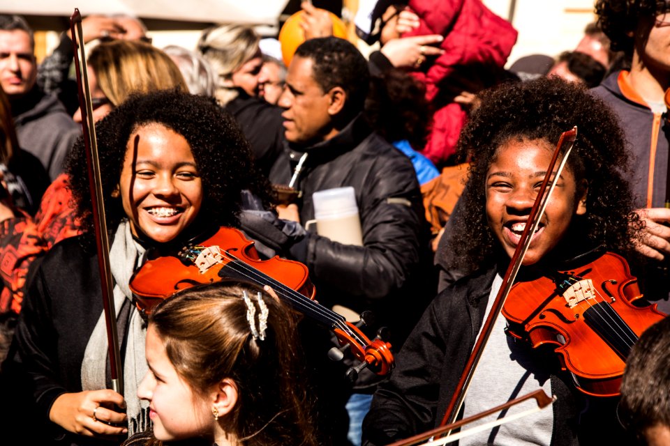 14.08.2019 - Caravana do JA com anúncio do secretário Giorgio Ronna sobre o Theatro Sete de Abril - Foto: Gustavo Vara