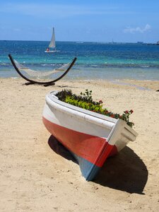 Mauritius hammock indian ocean photo