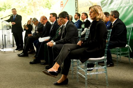 12.08.2019 -  Entrega de trecho de 47 km da BR 116 com a presença do presidente da República, Jair Bolsonaro - Foto: Gustavo Vara