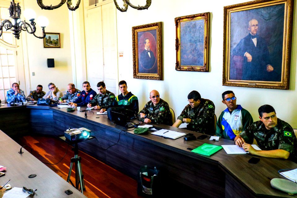 07.08.2019 -  Reunião sobre a Semana da Pátria - Foto Michel Corvello