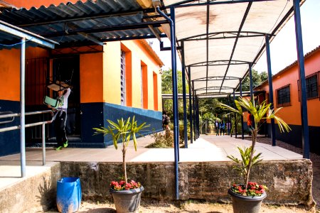 07.08.2019 - Início do turno integral na Emef Maria Joaquina - Foto Michel Corvello