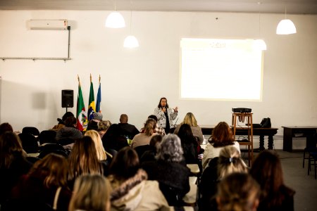 02.08.2019 -  Evento sobre “Saúde Vocal dos Professores e Uso Correto da Voz”  - Foto: Gustavo Vara